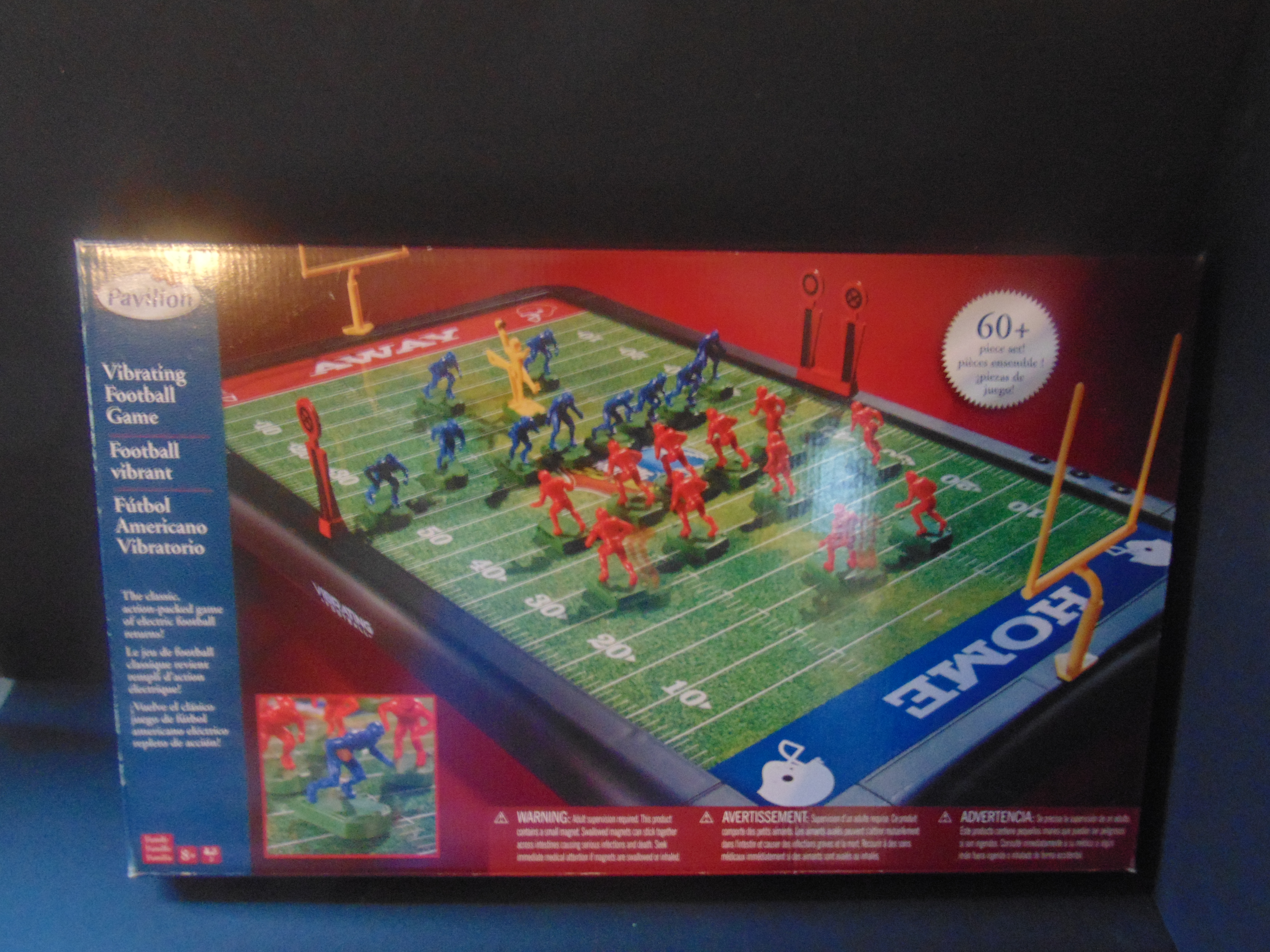Pavilion Vibrating Football Game  The National Electric Football Game  Museum